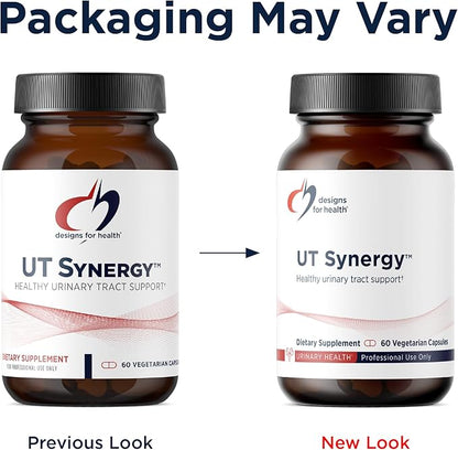 Designs for Health UT Synergy - 500mg D-Mannose with Horsetail, Nettle, Hibiscus + Bearberry Leaf - Healthy Urinary Tract Support - Non-GMO + Gluten-Free Supplement (60 Capsules)