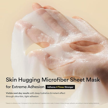 Abib Gummy Sheet Mask Milk Sticker 10 Sheets (Elasticity) I Korean Face Mask for Sensitive Skin, Soothing & Redness Relief, Daily Skincare Treatment, K-Beauty Sheet Mask
