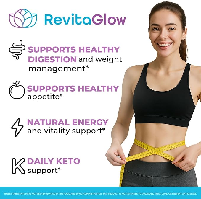 RevitaGlow Gummies - Official Revita Glow Gummy Premium Natural Skin Health Support, RevitaGlowGummies for Gut and Skin Healthy Advanced Renewal Formula Gummys, 60 Gummies for 1 Month