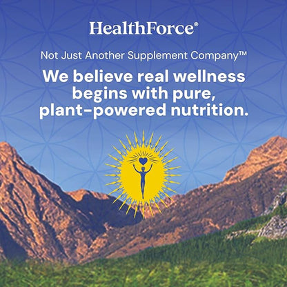 HealthForce SuperFoods Liver Rescue - Natural Liver Cleanse - with Milk Thistle & Dandelion Root - Gluten-Free & Vegan - 120 Capsules