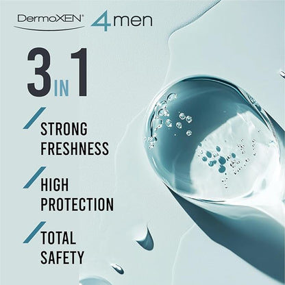 Men's Intimate Wash | pH Balanced Daily Hygiene Gel | Freshness & Odor-Control Formula with Menthol | Gentle Cleansing for the Groin Area | Male Hygiene Product | 4.23 fl oz