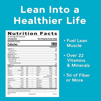 GNC Total Lean Lean Shake 25 - French Vanilla (16 Servings)