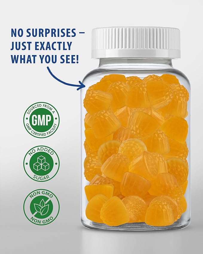 SUNNY SAM Sugar-Free Vitamin D3 K2 Gummies 5000 IU - Immune & Bone Support - Vitamin D Gummy Supplement for Adults - High-Absorption, Vegan, Halal, Gluten-Free Chewable Vitamins - 120 Count