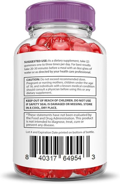 Justified Laboratories (2 Pack Rapid Ripped Keto ACV Gummies Advanced Formula 1000MG Rapidripped Formulated with Pomegranate Beet Juice Powder B12 Vegan Non GMO 120 Gummys