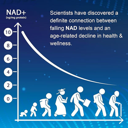 NMNH (Dihydronicotinamide Mononucleotide), NAD Supplement for NAD+ Levels as We Age (May Be More Effective Than Nicotinamide Riboside), NMNH Supplement - 540 Capsules (540 Servings)