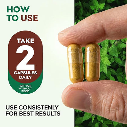 Liver Cleanse Detox & Repair Supplement with Milk Thistle, Dandelion Root & Artichoke Extract – Herbal Liver Support & Daily Detox Capsules for Men & Women, Vegan, 60 Count