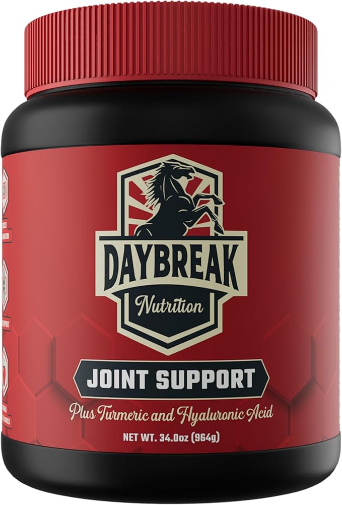 Daybreak Nutrition 8 in 1 Maximum Strength Equine Joint Supplement - Joint Supplement for Horses - Glucosamine, MSM, Chondroitin, Turmeric, Hyaluronic Acid, Manganese, & Boswelia - 964g (30 Servings)
