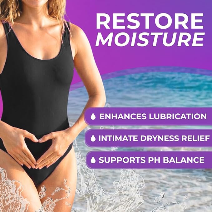 Yoni Balance Vaginal Pills – 30 Count | Natural Vaginal Rejuvenation & Moisturizer for Dryness | Kacip Fatimah Formula – No Gel or Cream Required