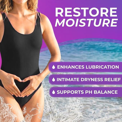 Yoni Balance Vaginal Pills – 30 Count | Natural Vaginal Rejuvenation & Moisturizer for Dryness | Kacip Fatimah Formula – No Gel or Cream Required