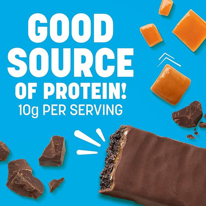 Nutrisystem® Double Chocolate Caramel Lunch Bars, 10g of Protein, Helps Support Weight Loss - 10 Count