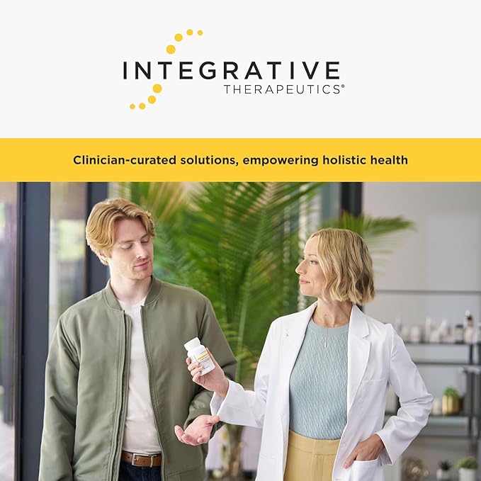 Integrative Therapeutics L-Theanine - Stress Response Support for Demanding & Busy Lifestyles* - Calmness & Relaxation Support* - Amino Acid Supplement - 60 Capsules (30 Servings)