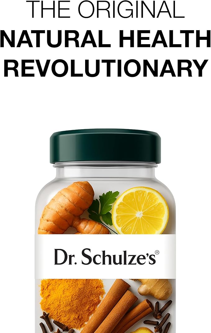 Dr. Schulze's Intestinal Formula #1 - Bowel Movement Supplement for Colon Health Support - Bloating & Constipation Aid - Intestinal Cleanse - All-Natural - Plant-Based - Vegan - 250 Count - 2 Pack