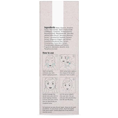 Purifect Correcting Niacinamide Facial Serum for Skin - Dark Spot Corrector, Minimizes Pores, Vitamin E & Hyaluronate to Hydrate, Smooths Fine Lines, Supports Radiant Complexion, Made in USA - 1 fl oz
