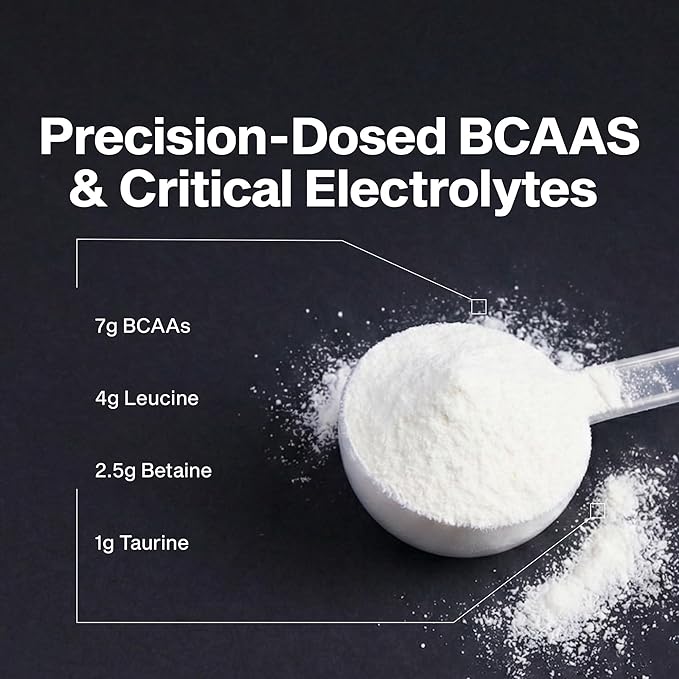 MuscleTech | BCAA Amino Acids + Electrolyte Powder | 7g of BCAAs + Electrolytes Support | Build Lean Muscle & Boost Endurance | Strawberry Watermelon | 593 grams | 40 servings