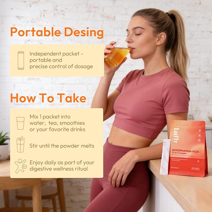 GLP-1 Supplement 15-in-1 Complex,GLP1 for Weight Loss GLP 1 Probiotic Powder for Control Appetite and Cravings,Appetite Suppressant,Metabolism Booster 30 Serving Packets