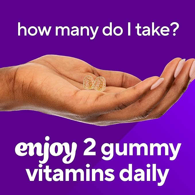 vitafusion Magnesium Gummy Supplement, Bring calm to your vitamin routine, Tropical Citrus Flavor, 60 Gummies