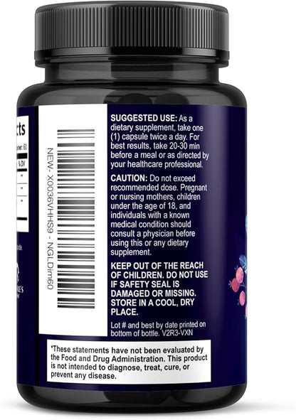 Menopause Supplements for Women - Natural Hormone Support with DIM, BioPerine & Broccoli Extract - Menopause Relief and Balance Antioxidant, for Hot Flashes and Night Sweats Support - 60 Capsules