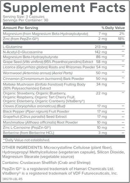 Gundry MD Total Restore Gut Lining Support, Digestive Supplement for Gastrointestinal Wellness, Gut Health Supplement, Gut Health for Women and Men, 90 Capsules (1)
