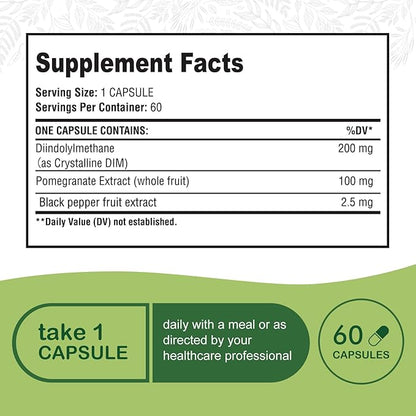 Nutraceuticals - DIM, Hormone + Detox (60 Capsules)