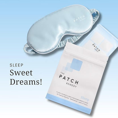 The Patch Remedy Sleep | Valerian, Passionflower, Hops, Magnesium Glycinate | 30 Patches