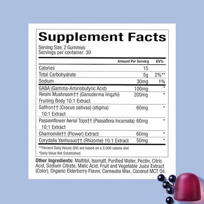 Plant People WonderDay & WonderSleep Mushroom Gummies Bundle – Daily Energy, Mood & Immune Support + Nighttime Sleep & Relaxation – Vegan - 60 Count Each