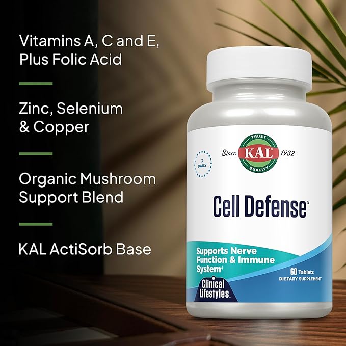 KAL Cell Defense Tablets, 60 Count