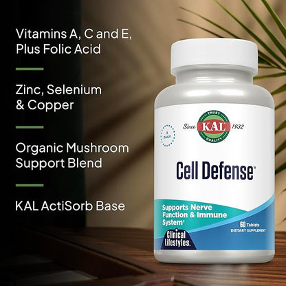 KAL Cell Defense Tablets, 60 Count