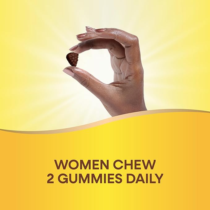 Nature's Way Alive! Women's 50+ Daily Gummy Multivitamins, Women's Supplements, Supports Healthy Heart, Brain & Bones,* B-Vitamins, Mixed Berry Flavored, 150 Gummies (Packaging May Vary), (Pack of 2)
