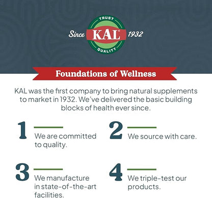 KAL Amino Acid Complex Tablets, 1000 mg, 100 Count