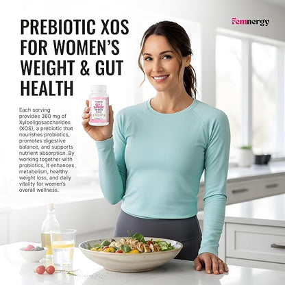 GLP-1 Support Weight Loss Probiotic Supplement for Women - Natural Appetite Suppressant Metabolism & Gut Health - GLP1 Support to Activate Daily Hunger Control & Fat Burn Support