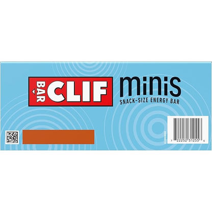 CLIF BAR Minis - Crunchy Peanut Butter - Made with Organic Oats - 5g Protein - Non-GMO - Plant Based - Snack-Size Energy Bars - 0.99 oz. (20 Pack)