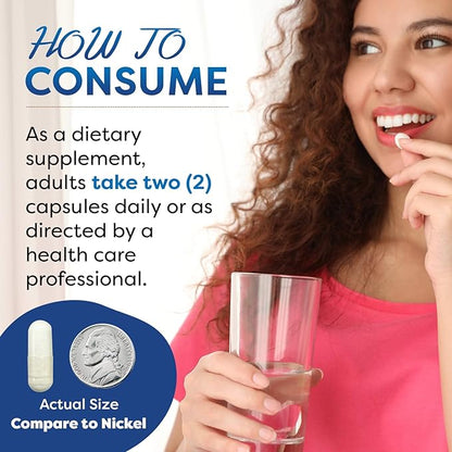 Best Naturals Hyaluronic Acid 100 mg 120 Capsules - Support Healthy Joints and Youthful Skin (859375002702)