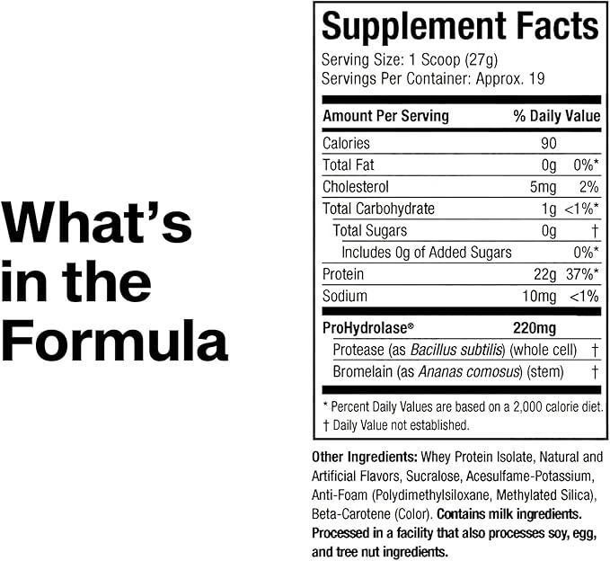 MuscleTech Whey Protein Powder Clear Whey Protein Isolate Whey Isolate Protein Powder for Women & Men Clear Protein Drink 22g of Protein, 90 Calories Orange Dreamsicle, 1.1lb (19 Servings)