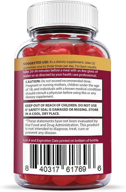 Great Results Keto ACV Gummies Advanced Formula 1000MG Great Results Keto Gummies Apple Cider Vinegar Formulated with Pomegranate Beet Juice Powder B12 Vegan Non GMO 60 Gummys