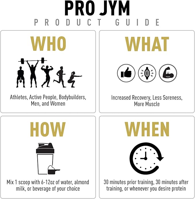 JYM Supplement Science Pro JYM Chocolate Cookie Crunch Protein Powder - Whey Protein Isolates, Casein, & Milk Protein, Lean Muscle Building for Men & Women, 22 Servings