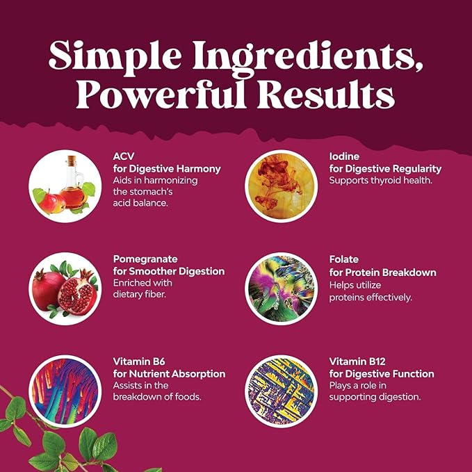 ACV Apple Cider Vinegar Gummies - Natural Energy Supplement ACV with Mother for Body Cleanse Immune Support and Gut Health with Vitamin B12 and Beet Root - 120 Count