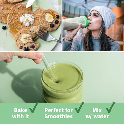 Sprout Living Epic Protein, Plant Based Protein & Superfoods Powder, Green Kingdom | 20 Grams Organic Protein Powder, Greens, Vegan, Non Dairy, Non-GMO, Gluten Free, Low Sugar (2 Pound, 24 Servings)
