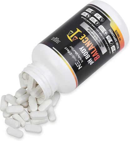 pH Balance Multi-Mineral Tablets | Alkaline Support for Energy, Metabolism, Bone & Cellular Health | Helps Maintain Acid-Base Balance | pH Balance Pills for Women & Men | 180 Tablets