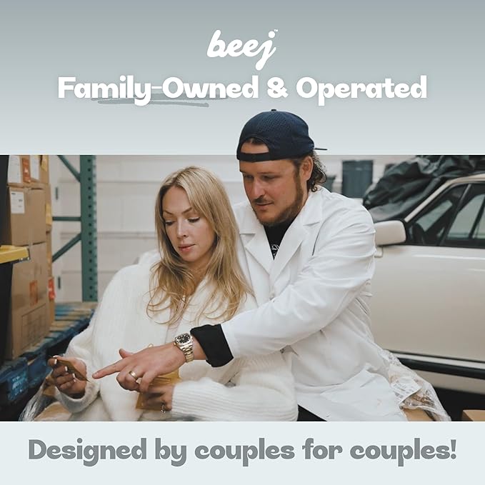 BEEJ Gummies for Couples - Natural Intimacy Gummy Candy - Romantic Gift for Birthday, Honeymoon, Anniversary, Valentines Day - No Artificial Flavors - Made in USA - 3 Pack, Wedding Cake