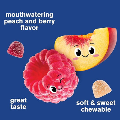 WellYeah Magnesium Citrate Gummies for Kids (2 Pack) - Chewable Stress Relief Supplement for Children - Natural Calm, Mood Support, Non-GMO, Gluten Free - Natural Sourced Flavors - 60 Gummies