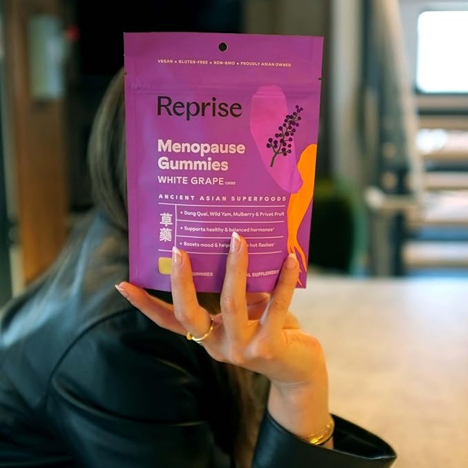 Menopause Gummies for Women | Healthy, Balanced Hormones | Reduce Hot Flashes, Night Sweats | Boosts Mood, Vitality, Energy| Dong Quai, Wild Yam, Mulberry, Privet Fruit | Low Sugar Chews, 60 Gummies