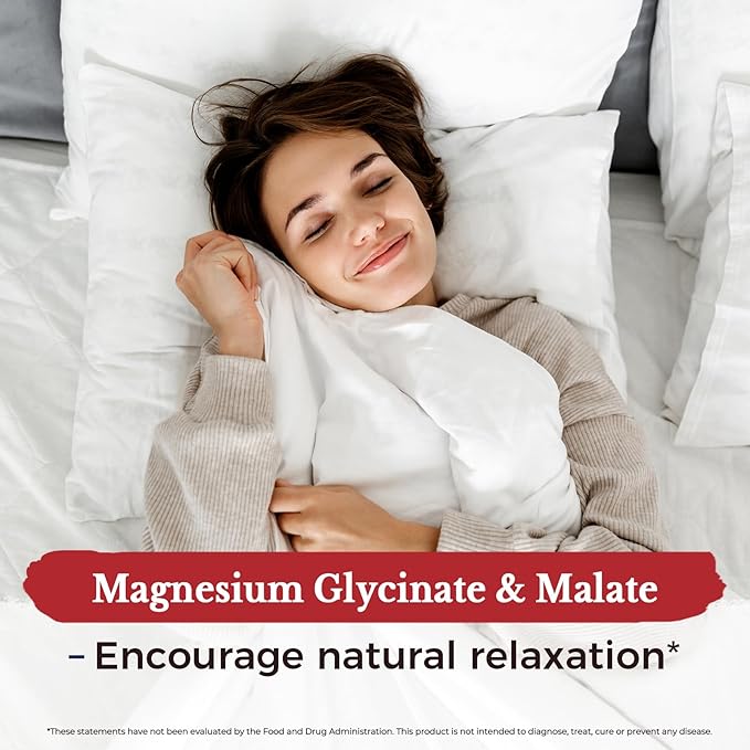 Vitalitown Magnesium Complex Supplement 500mg - NSF Certified Magnesium Glycinate, Malate, Taurate & Citrate - Chelated High Absorption & Gentle on Stomach - Vegan Non-GMO 60 Capsules