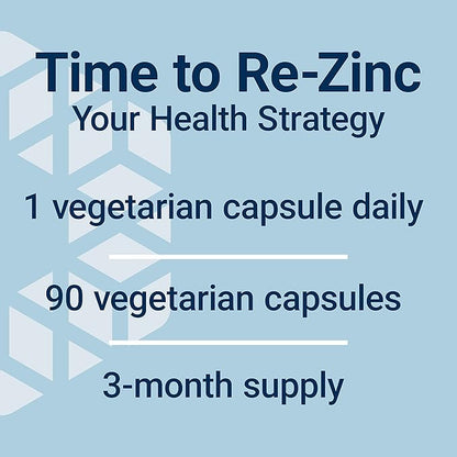 Life Extension Zinc Caps, zinc 50 mg, zinc Citrate, Support The Body's Immune defenses, Ultra-absorbable, Vegetarian, Non-GMO, Gluten-Free, 90 Vegetarian Capsules