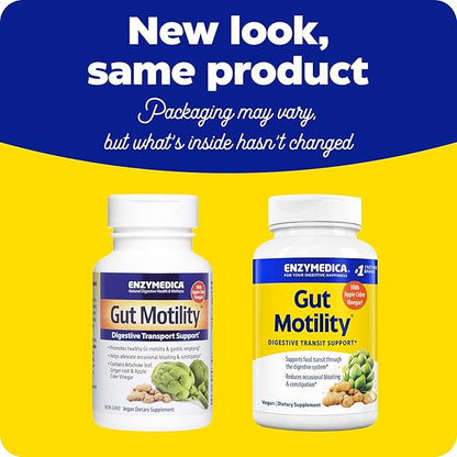 Enzymedica, Gut Motility, Digestive Transport Support, 30 Count