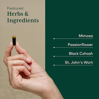 Gaia Herbs Pro Female Hormone Formula PM - Women's Health Supplement for Menopause & Sleep Support - Black Cohosh & St. John's Wort - Vegan, Soy-Free & Gluten-Free - 60 Liquid Phyto-Caps (30 Servings)