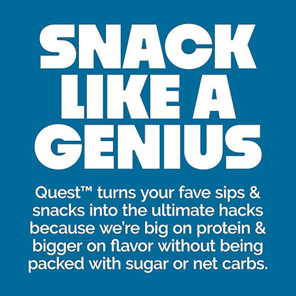 Quest Cheesy Protein Crackers Variety Pack, Zesty Ranch, Cheddar Blast, Spicy Cheddar, High Protein, Low Carb, 12 Count (4 each flavor)