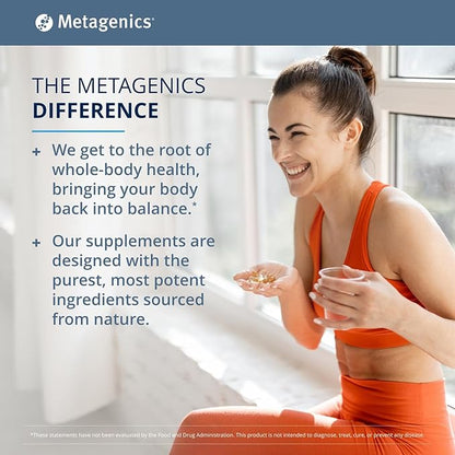 Metagenics UltraFlora Complete Women's Probiotic - Shelf-Stable 5-in-1 Multi-Benefit Formula for Digestive, Immune, Vaginal, Urogenital & Microbiome Health* - 30 Capsules