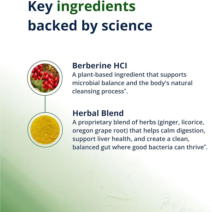 Metagenics CandiBactin‑BR - Concentrated Berberine for Intestinal Support* - 400 mg Berberine HCl per Serving with Oregon Grape & Coptis Root* - Supports Gut Health & Microbial Balance* - 90 Tablets