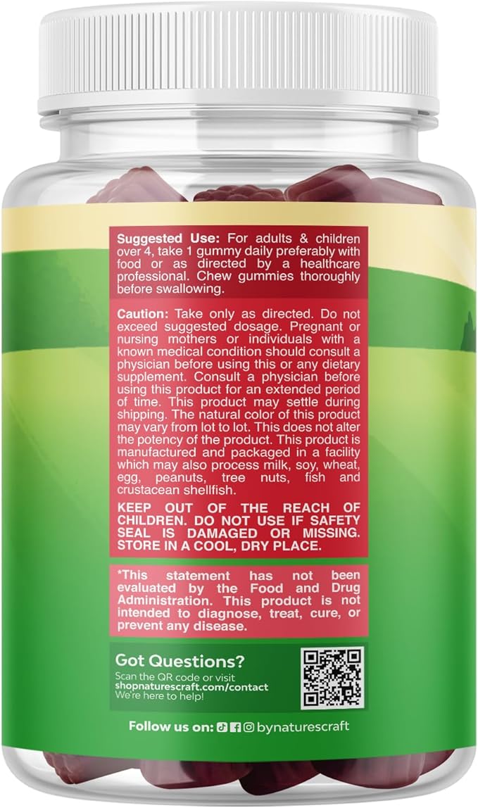 Kids Elderberry Gummies with Zinc and Vitamin C - Delicious Sambucus Black Elderberry Gummies for Kids Immune Support - Daily Immunity Support Vegan Non-GMO Gluten and Gelatin Free - 30 Count